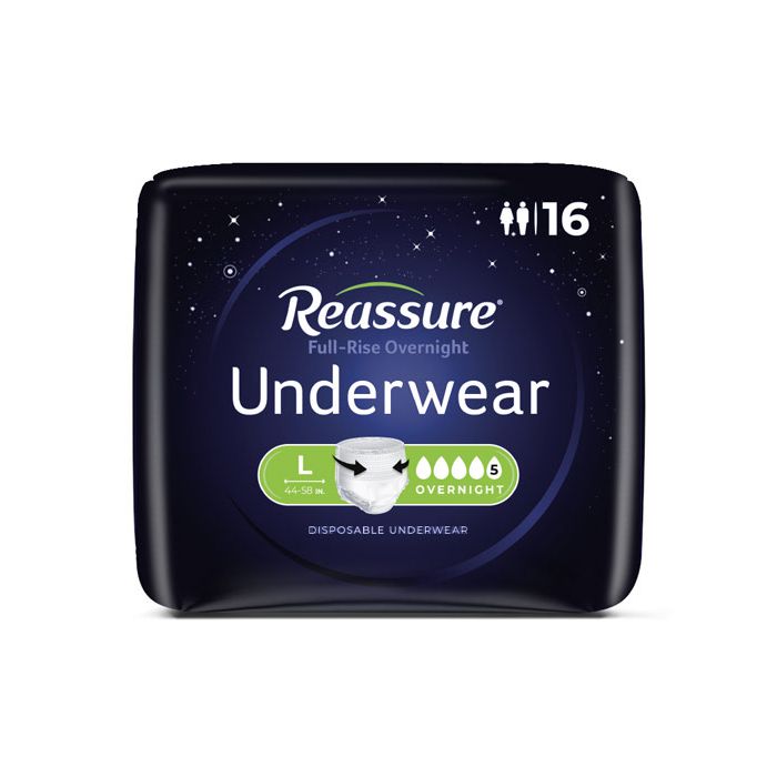 Reassure Full-Rise Overnight Underwear for Women