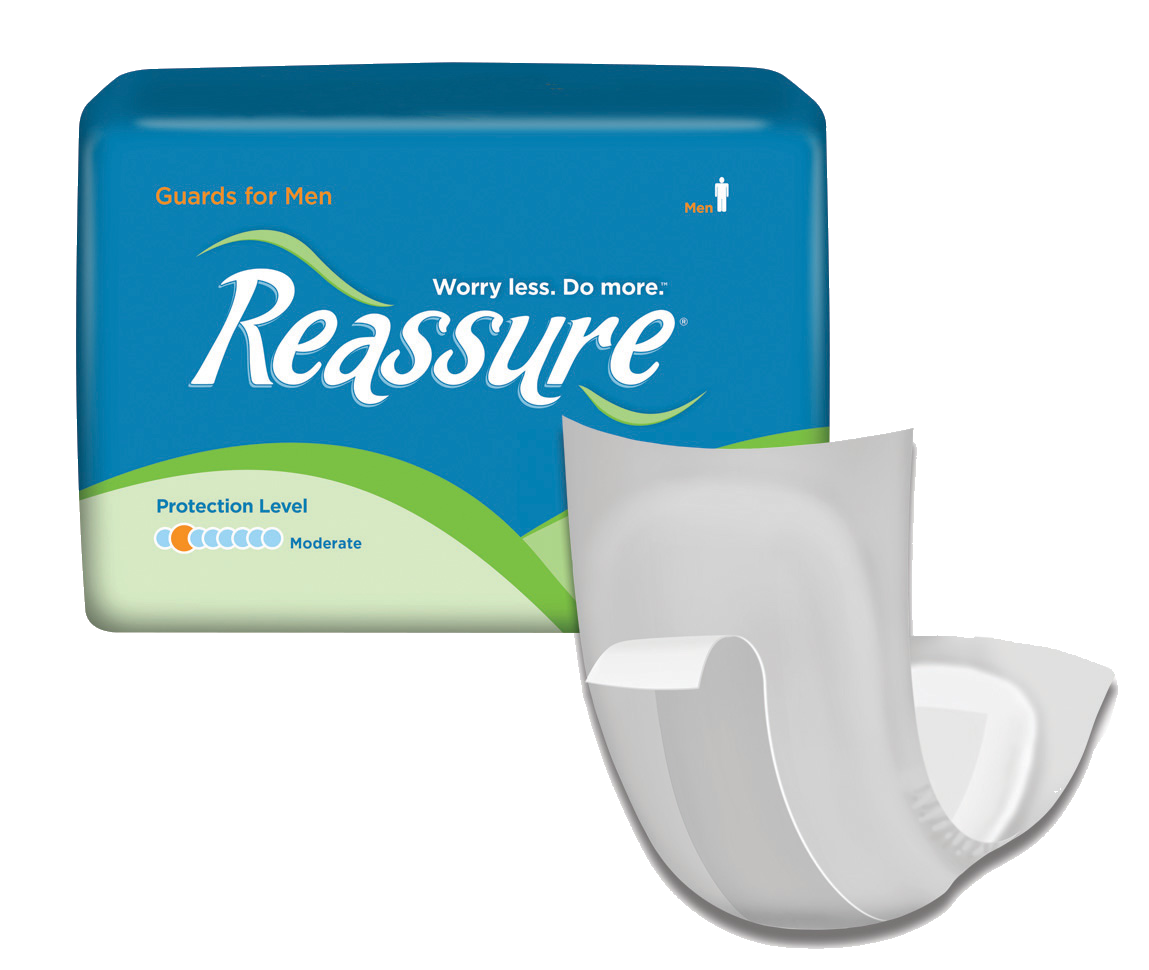 reassure pads and liners